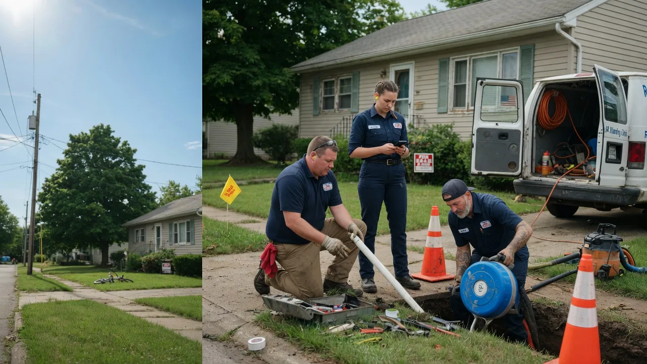 Sewer Line Repair in Bushton, KS near me